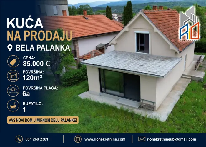 Useljiva kuća u Beloj Palanci