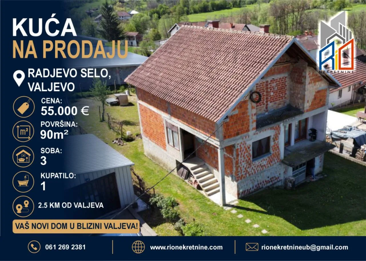 Useljiva kuća u Radjevom selu kod Valjeva